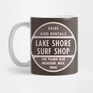 Lake Shore Surf Shop (vers. B) Mug